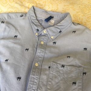 Men’s H&M long sleeve button down shirt